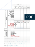 Expert System - Operating Parameters