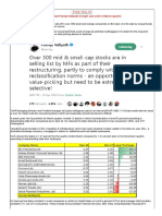 Porinju Veliath Portfolio in Indian Market