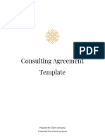 Consulting Agreement Template