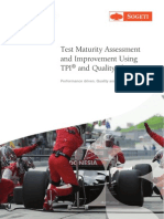 Test Maturity Assessment and Improvement Using TPI and Quality Blueprint