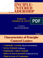 Principle-Centered Leadership: Written by Stephen R. Covey