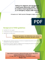 Bologna Guidelines For Diagnosis and Management