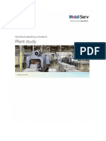 Plant Study Lube Assessment SOP