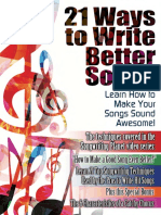 21 - Ways - To - Write - Better Songs 1.0 PDF