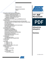 Microcontroller With 2/4K Bytes In-System Programmable Flash