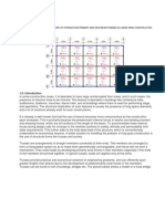 Analysis and Design of Network of Interacting Primary and Secondary Beams in Large Span Construction