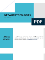 Network Topologies: Agojo, Airish Nicole F