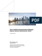 Cisco Unified Communications Manager Express System Administrator Guide