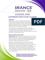 Dosing and Administration Guide: Indication