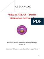 Silvaco Manual - 1 PDF