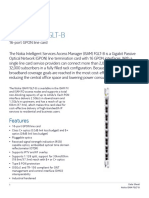 Nokia ISAM FGLT-B Datasheet