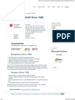 How To Fix AutoCAD Error 1308