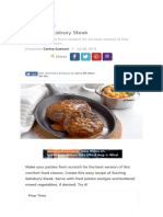 Sizzling Salisbury Steak PDF