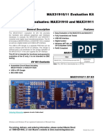 Max31910evkit Max31911evkit