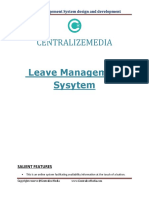 Leave Management System