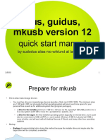 mkUSB Quick Start Manual PDF