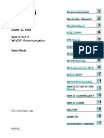 SIMATIC HMI. WinCC V7.2 WinCC - Communication. Process Communication 1. Allen Bradley - Ethernet IP 2. Mitsubishi Ethernet 3.