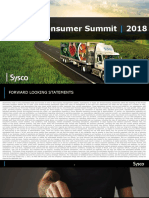 SYY Sysco 2018 Jefferies Presentation