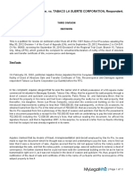 AQUILES RIOSA, Petitioner, vs. TABACO LA SUERTE CORPORATION, Respondent