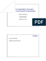 Algorithm Design Techniques