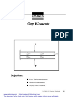 MSC Patran Gap Elements