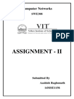 Assignment - Ii: Computer Networks