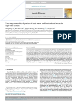 Two-Stage Anaerobic Digestion of Food Waste and Horticultural Waste in High-Solid System PDF