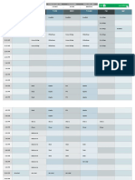 Ic Weekly Schedule Sun Sat With 30 Minute Intervals 9135