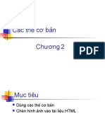 Các Thẻ Cơ Bản Chương 2