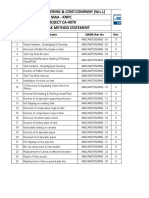 Safe Work Method Statement