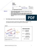 Trigonometry WS3 PDF