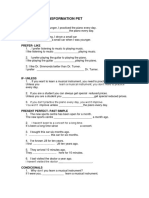 Sentence Transformation Pet PDF