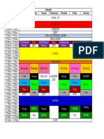 Monica's Life Schedule (Pagwalang Magawa) Yr2017-2018