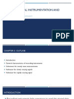 Ee314 Electrical Instrumentation and Measurements: Chapter 3 - Analog Recording Instruments