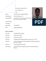 CURRICULUM VITAE DR Rizha Terbaru