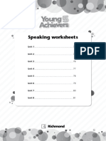 Speaking Worksheets: Unit 1 74