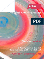 Working Together - Hospital Arts Programme Oct - Dec 2018