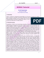 Wimax Tutorial: Vol I July - Sept 2010 Issue 3