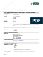 MSDS R134a