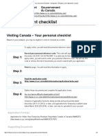 Your Document Checklist - Immigration, Refugees and Citizenship Canada