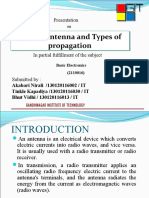 Types of Antenna and Types of Propagation