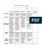 Graded Recitation Rubric