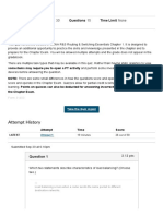 Chapter 1 Quiz - Internet Protocol, Architecture and Routing