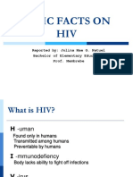 Report in HS - HIV and AIDS