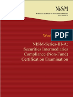 Nism Series III A Securities Intermediaries Compliance Non Fund Exam Workbook