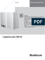 Bosch Buderus Logamax Plus GB 142 Manual