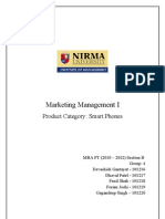 Marketing Management I: Product Category: Smart Phones