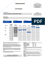 Certificate in Advanced English: Alvaro Garcia-Valdecasas Roig