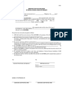 Agreement of Installation of Service Entrance Under Amc Program