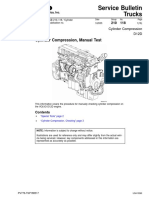 Cylinder Compression, Manual Test D12D